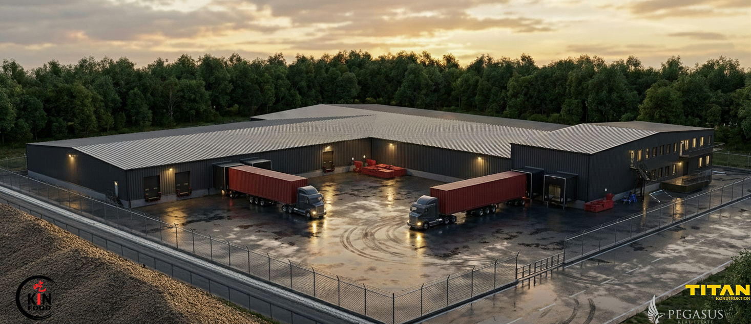 Pegasus Real Estate förvärvar fastigheten Kjulsta 1:95 i Eskilstuna – tecknar 12-årigt hyresavtal med DI Gasell-företaget KIN Food AB